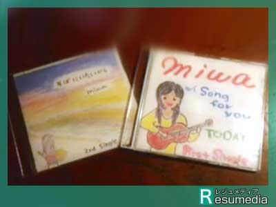 miwa-高校時代　CD　自主出版