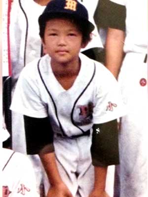 岩倉美里　小学生時代　野球