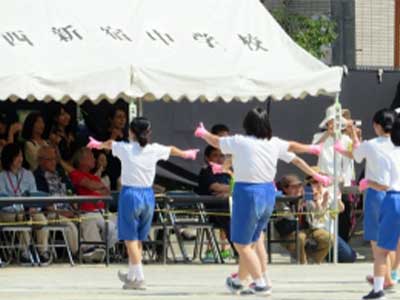 西新宿中学校　運動会